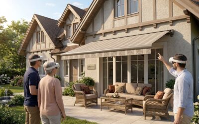 Neu: Visualisierung Sonnenstore / Pergola